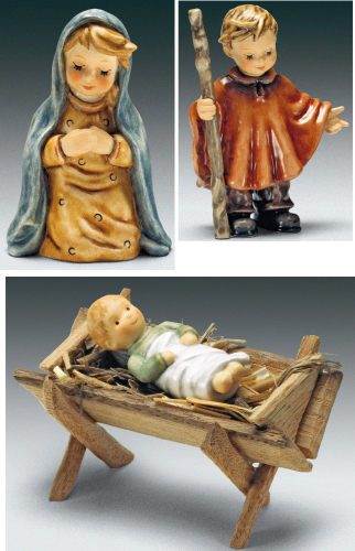 Set Heilige Familie: Maria, Josef und Kind